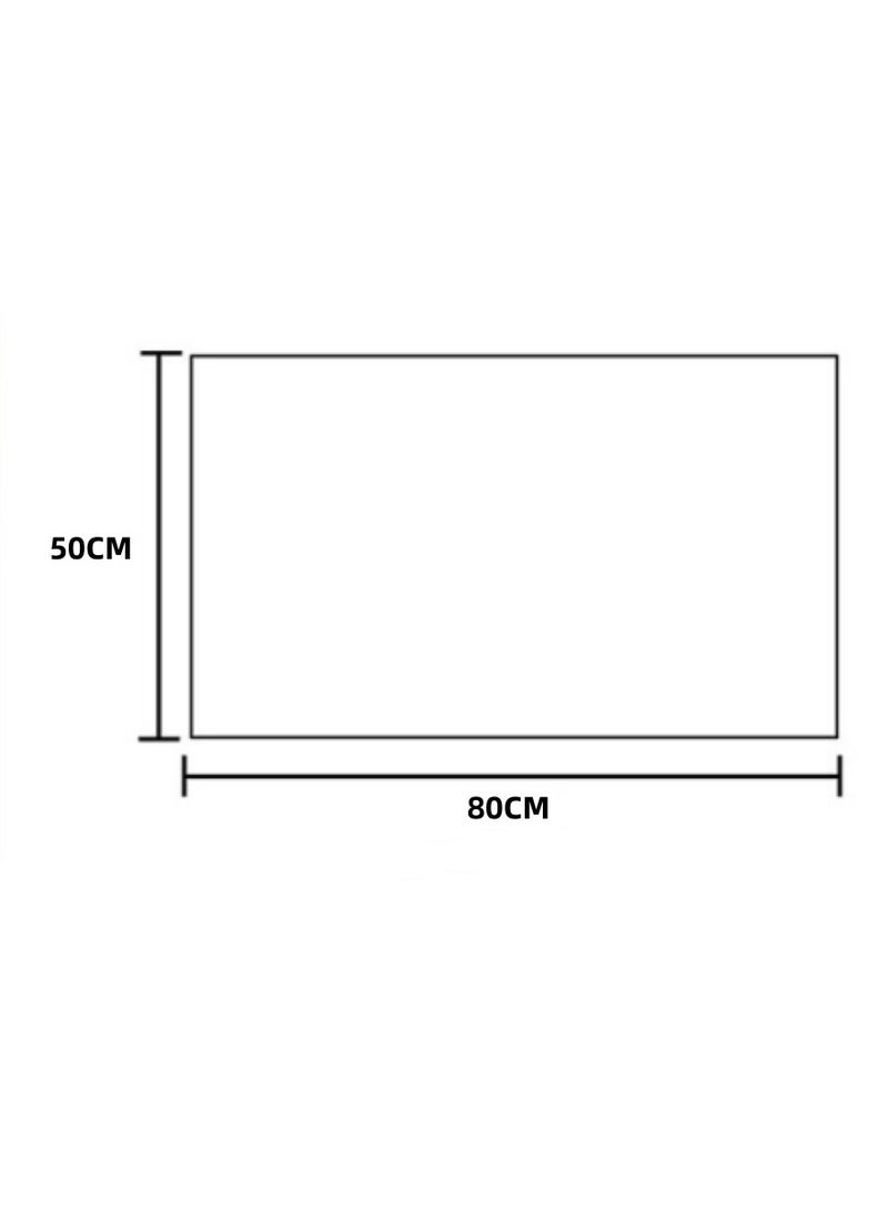 دبليو أيه أو كي أن نمط المطبوعة الفانيلا حصيرة ، البساطة الحديثة الإضافية نمط السجاد ، مصممة خصيصا للأسرة ، غرفة المعيشة ، غرفة نوم وحمام ( 50 سم * 80 سم ) - Image 5